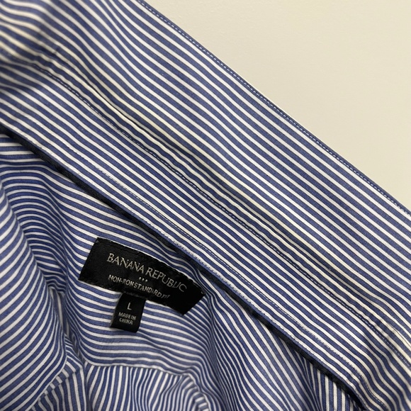 Banana Republic striped dress shirt - Picture 6 of 6